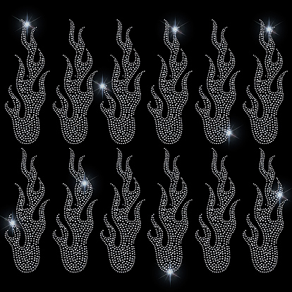 Diamantes de imitación de vidrio hotfix, recorte de diamantes de imitación, cinta de diamantes de imitación de costura de cristal de cristal, accesorios de vestuario