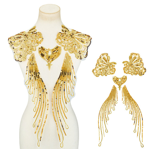 1 полиэстеровые швейные украшения, разнообразные