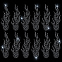 Hotfix Glas Strass, Strassbesatz, Kristallglas Nähgarn Strassband, Kostüm-Zubehör