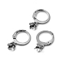 314 accessoires dormeuses d'oreilles en acier inoxydable, pour la moitié de perles percées