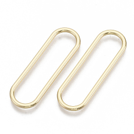 Alloy Linking Rings, Long Oval