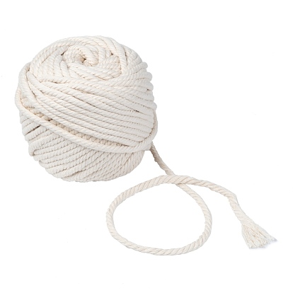 China Factory Macrame Cotton Cord, Twisted Cotton Rope, for Wall