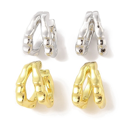 Латунные серьги-каффы для женщин