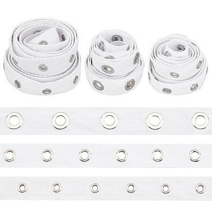 6 ярды 3 стили хлопковые ленты с узором «елочка» наборы, саржевая лента с латунным ушком, для аксессуаров одежды