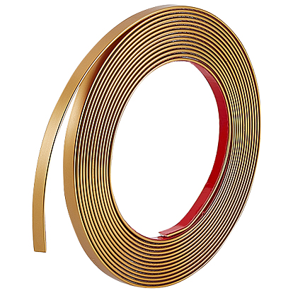 Bande de chant en plastique PVC, garniture de bord en placage adhésif pour table de bricolage, cabinet, meubles, garniture décorative