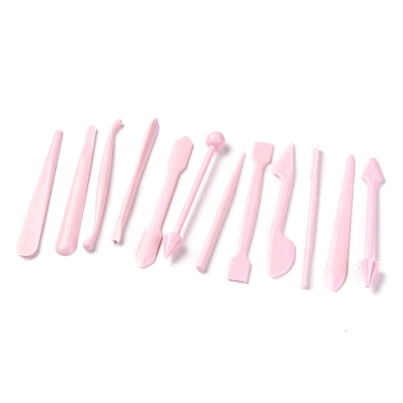 Plastic Baking Carving Tools, for DIY Cake Decoration, Chocolate, Candy, Soap