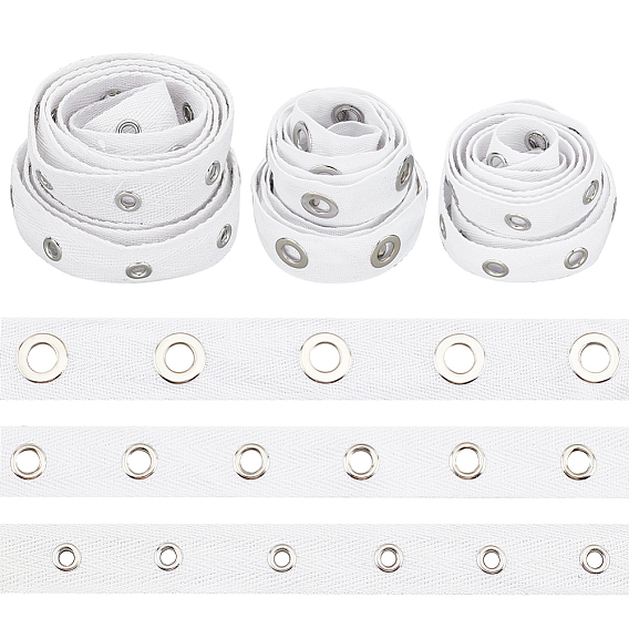 6 ярды 3 стили хлопковые ленты с узором «елочка» наборы, саржевая лента с латунным ушком, для аксессуаров одежды