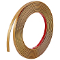 PVC Plastic Edge Banding, Adhesive Veneer Edge Trim for DIY Table, Cabinet, Furniture, Decorative Trim