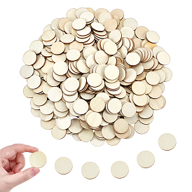 450 шт. необработанные деревянные вырезы, принадлежности для рисования, плоско-круглые