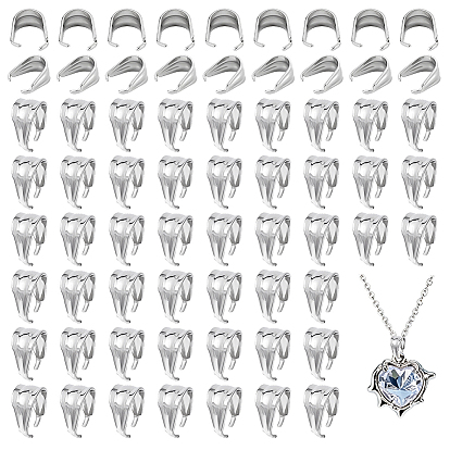 200шт 201 защелка из нержавеющей стали на дужках