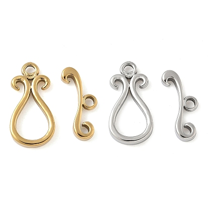 304 из нержавеющей стали застежками тумблеры, ионное покрытие (ip), слеза