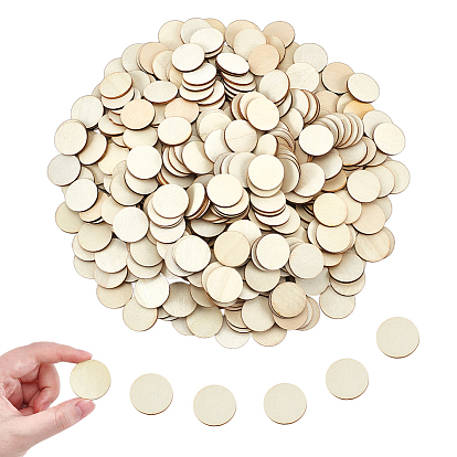 450 шт. необработанные деревянные вырезы, принадлежности для рисования, плоско-круглые