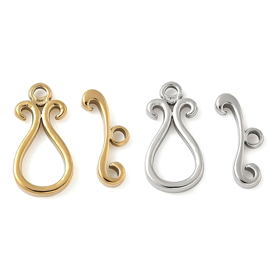 304 из нержавеющей стали застежками тумблеры, ионное покрытие (ip), слеза