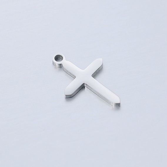 201 Stainless Steel Pendants, Cross