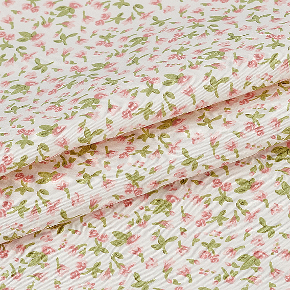 Cotton Fabric, Clothing Accessories, Flower Pattern
