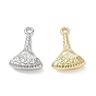 Brass Charms, Coin Scoop Charms