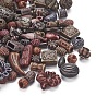 Mixed Antique Style Acrylic Beads/Pendants, Mixed Shapes