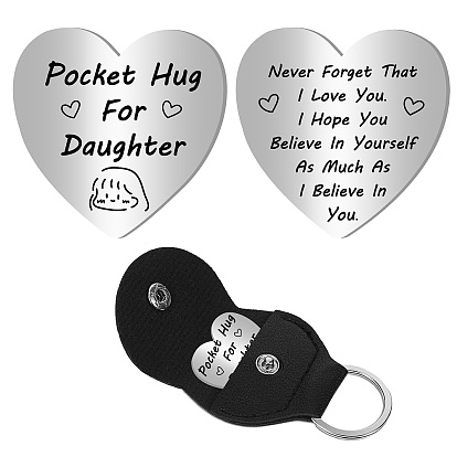 1ПК 201 памятные монеты из нержавеющей стали, монета с вдохновляющей цитатой, плоско-круглые, с зажимом для гитары из искусственной кожи