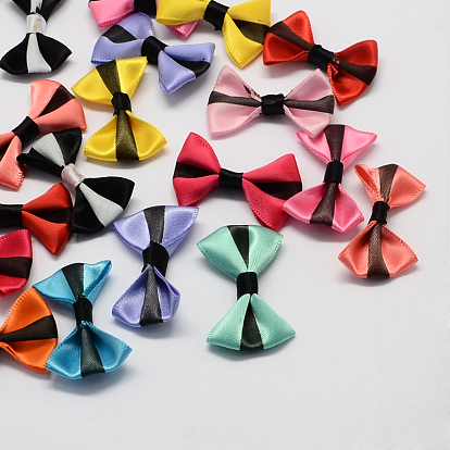 Аксессуары костюма из ткани, ленту бантом, 23x37x7 мм , около 500 шт / мешок