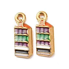 304 подвески из нержавеющей стали, с эмалью, ионное покрытие (ip), подвески для книжной полки