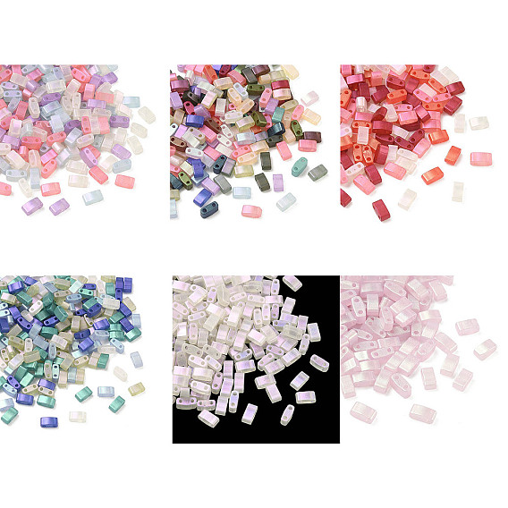 Стеклянные подвески-слайды, прямоугольные