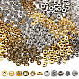 550 шт. 11 стили: сплав, латунь, стразы, тибетское серебро, бусины-разделители, разнообразные