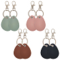 8шт. 4 цвета подвески из искусственной кожи и сплава, слеза