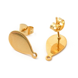 201 Выводы серьги из нержавеющей стали шпилька, с 304 штифтами из нержавеющей стали и горизонтальными петлями, слеза