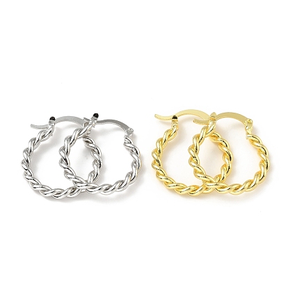 Серьги-кольца из латуни для женщин, без свинца, без кадмии и без никеля