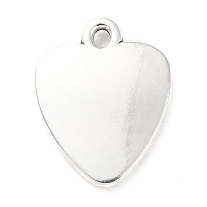 Tibetan Style Alloy Pendants, Heart Charm