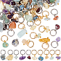 12 Сумки 2 Цвета: натуральный гранат, красный авантюрин, зеленый авантюрин, аметист, цитрин (термически обработанный), аквамарин и лазурит., чип прелести