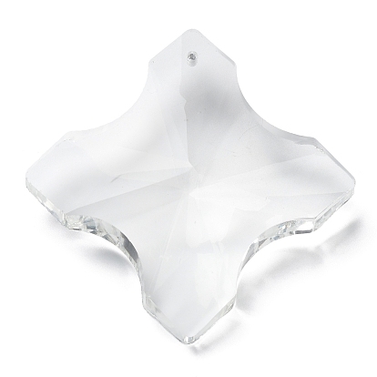 Прозрачные стеклянные подвески, для люстры хрустальные подвесные подвески, граненые, дротик