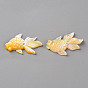 Natural Yellow Shell Beads, 
Goldfish