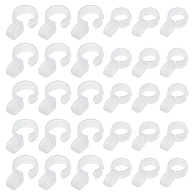 60шт. 2 виды пластиковых крючков, ветрозащитный крючок