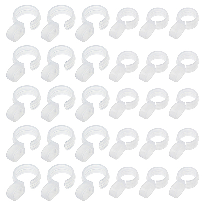 60шт. 2 виды пластиковых крючков, ветрозащитный крючок