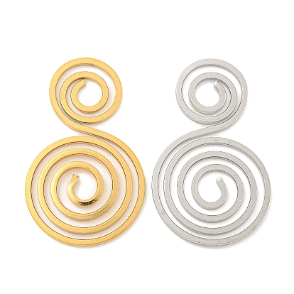 Ионное покрытие (ip) 304 подвески из нержавеющей стали, двойной вихревой шарм