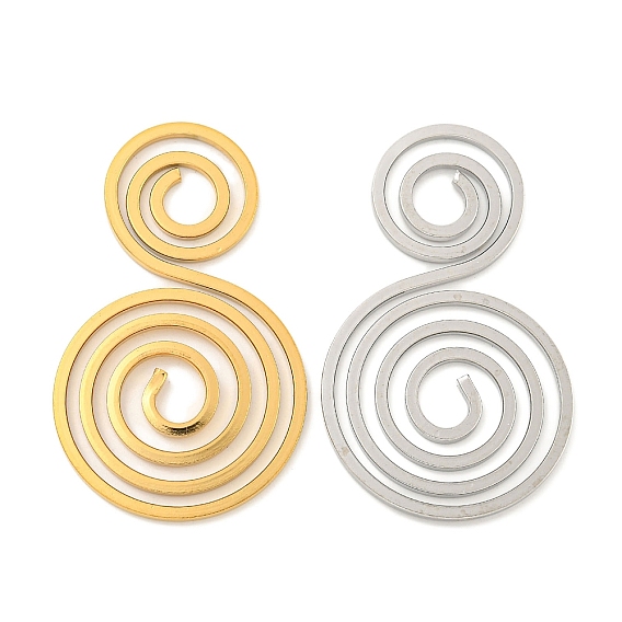 Ионное покрытие (ip) 304 подвески из нержавеющей стали, двойной вихревой шарм