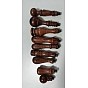 Natural Pear Wood/Natural Wood Handle, for Wax Seal Stamp, Wedding Invitations Making