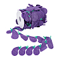 Polyester Ribbons, Jacquard Ribbon, Garment Accessories, Eggplant