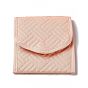 Polyester Travel Folding Clutch Bag, Jewelry Roll, with Magnetic Snap Clasps, Rectangle