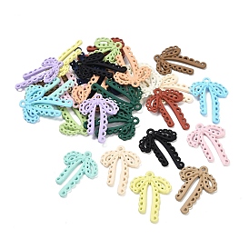 Подвески из сплава аэрозольной краски, без свинца, без кадмии и без никеля, бантом прелести