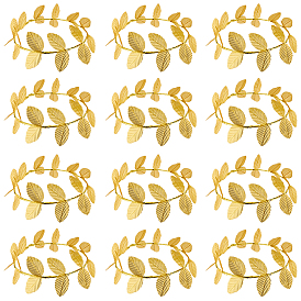 12 шт. тканевые повязки на голову, гирлянды из листьев для женщин