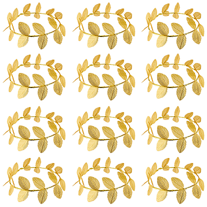 12 шт. тканевые повязки на голову, гирлянды из листьев для женщин