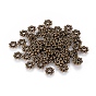 Tibetan Style Beads, Cadmium Free & Nickel Free & Lead Free, Flower
