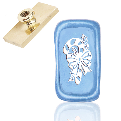 Сургучная печать латунная головка штампа, для сургучной печати, прямоугольные