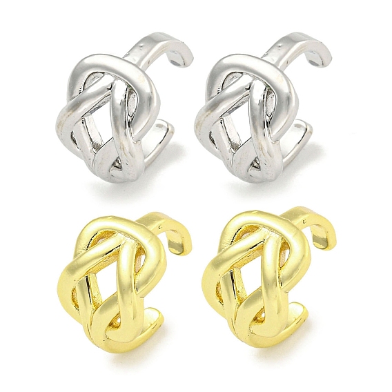 Латунь манжеты серьги