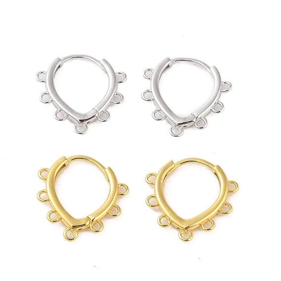 925 Серьги из серебра обруча