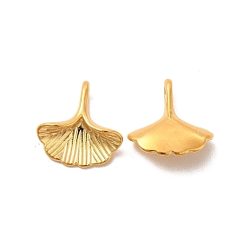 Вакуумное покрытие pvd 304 подвески из нержавеющей стали, долговечный, очарование листьев гинкго