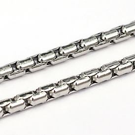 304 Stainless Steel Cardano Chains, Unwelded