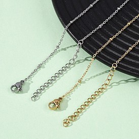 2.5мм 304 ожерелья-спутники из нержавеющей стали